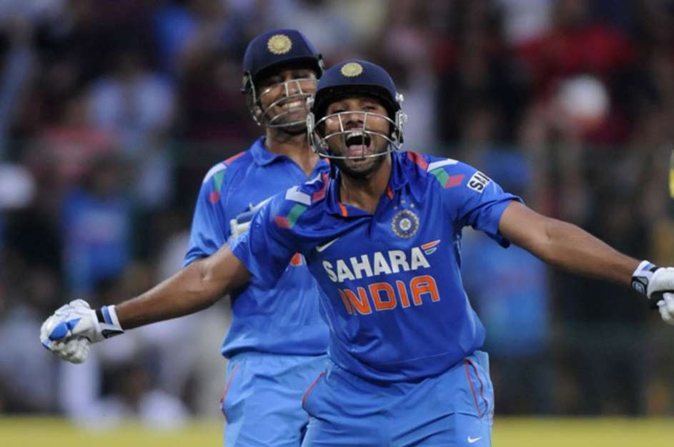 &gt; Dropped Sehwag for him 
&gt; Promoted him as an opener 
&gt; Backed him 
&gt; Took all the blame and trolls whenever he failed in past 

Dhoni would be the happiest person right now, seeing where Rohit Sharma has reached today!