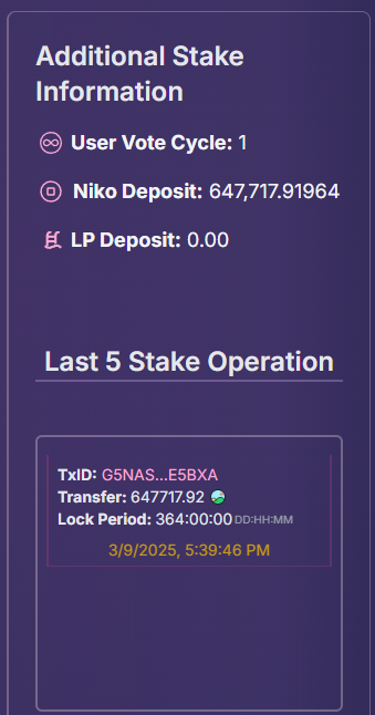 Pseudorca1435's tweet image. First $NIKO batch staked
More LP tokens staking later and some more when the @CometaHub pool ends
This will go up a lot guys, when the new game comes out. Get your bags!