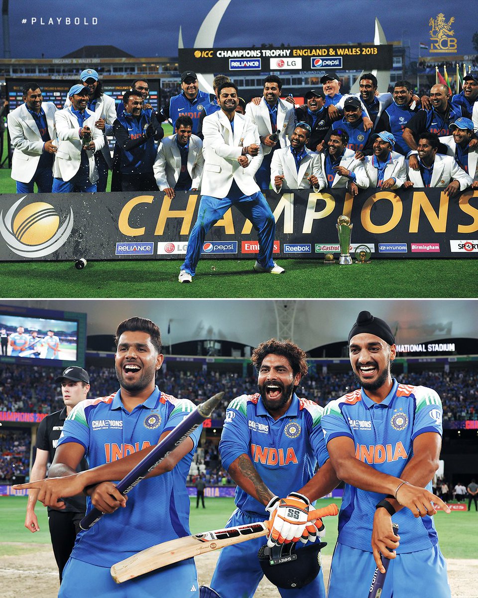 RCBTweets's tweet photo. It’s our tradition alright. 😂🔥 https://t.co/WgdgQR9aiW