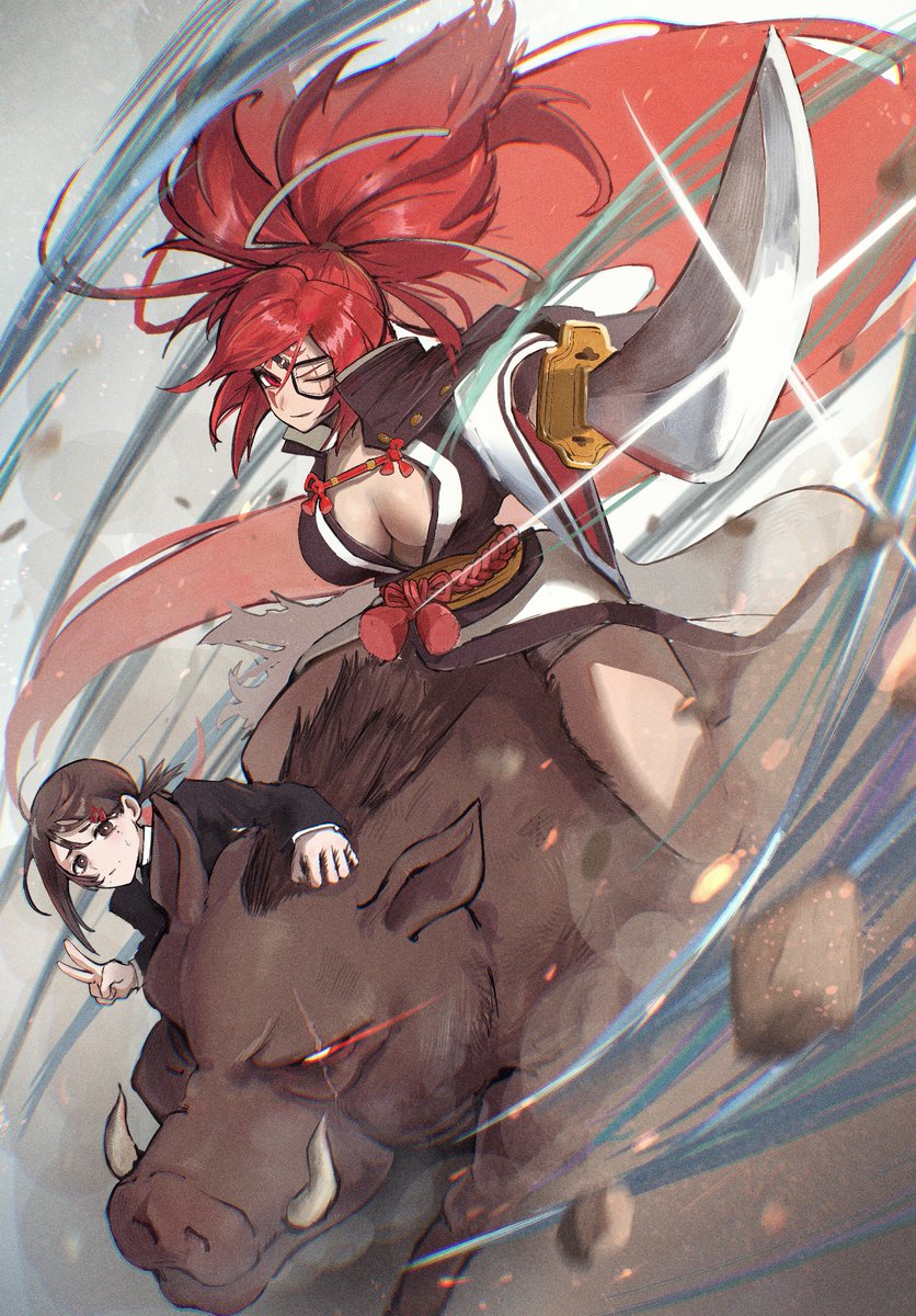 #梅喧　#Baiken
skebリクエストありがとうございました！