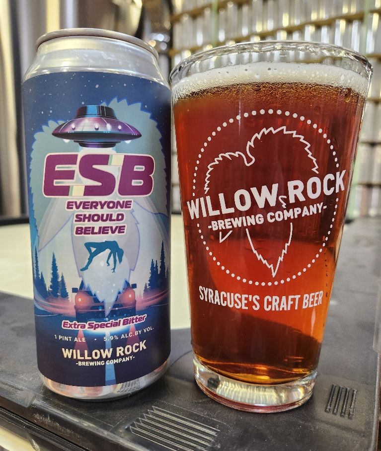 Look at this beaut!

Enjoy one today, from noon to 7pm.

 #Beeracuse #LocalBeer #Syracuse #CraftBrewery #ThinkNYDrinkNY #WillowRockBrew #CraftBeer #DrinkLocalCNY