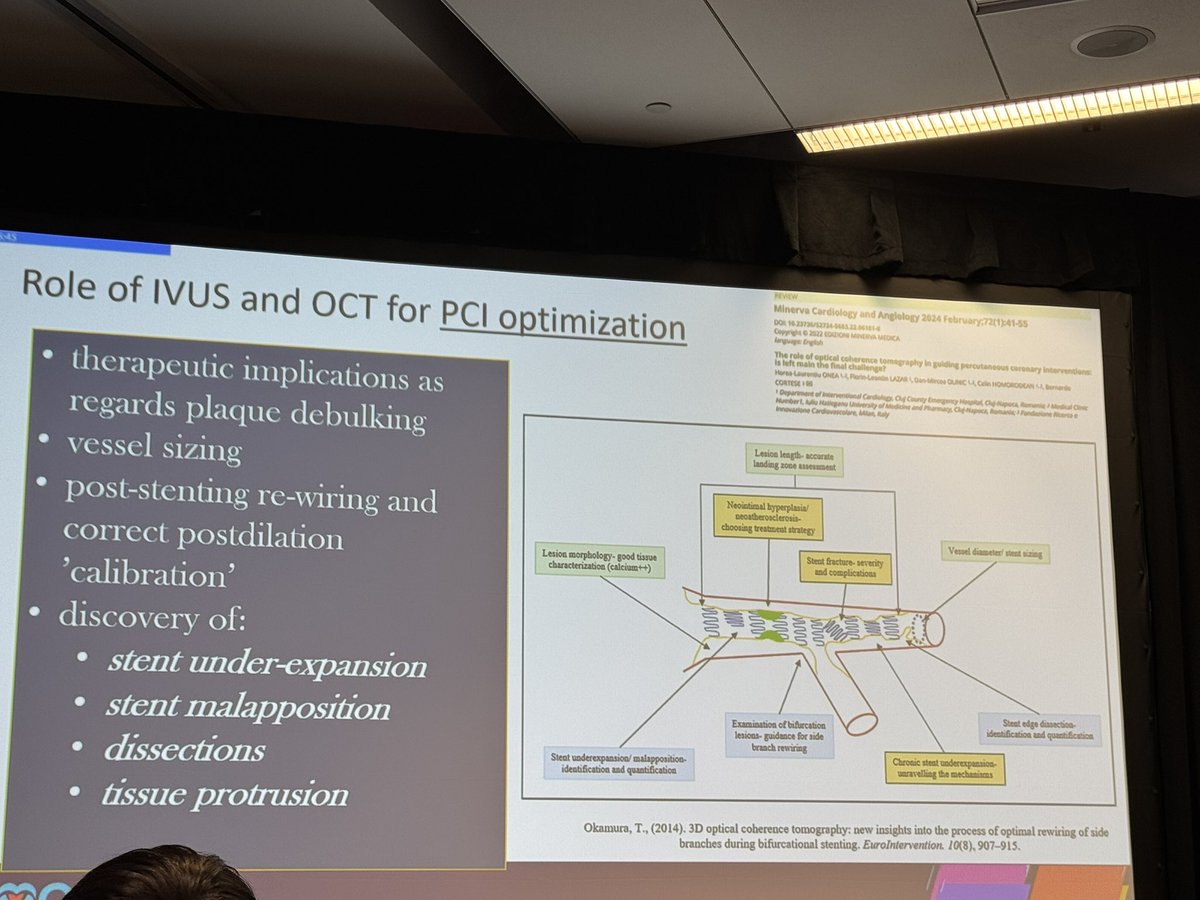 <a href="/CRT_meeting/">CRT Meeting</a> …. An interesting case based session for role of imaging in optimizing PCI … even guidelines finally recognizing as Class I … still more to come <a href="/BernardCortese/">Bernardo Cortese</a> <a href="/ESHLOF/">Evan Shlofmitz</a> #imaging #precision