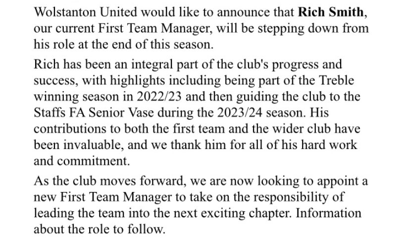 thestant's tweet image. Club Announcement ⚽️