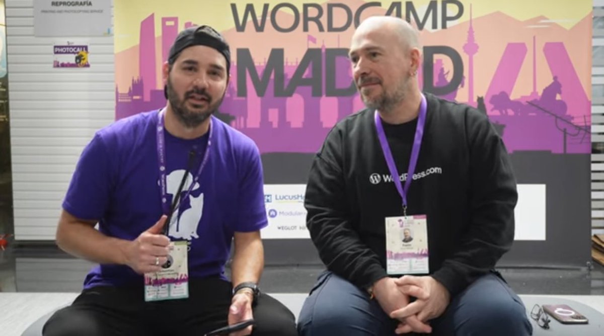 WPnovatos 𝕏 (@wpnovatos) on Twitter photo Mira la entrevista que le hizo <a href="/sebasweb/">Sebastian Echeverri Jaramillo</a> al gran <a href="/pablomoratinos/">Pablo Moratinos</a> , ponente de #WCMAD 2025, embajador de marca de <a href="/eswordpresscom/">WordPress.com en Español</a>, especialista en analítica web, podcaster de #UBAC… gran comunicador y mejor persona.
youtu.be/F6m0WaHXC2A Mira la entrevista que le hizo <a href="/sebasweb/">Sebastian Echeverri Jaramillo</a> al gran <a href="/pablomoratinos/">Pablo Moratinos</a> , ponente de #WCMAD 2025, embajador de marca de <a href="/eswordpresscom/">WordPress.com en Español</a>, especialista en analítica web, podcaster de #UBAC… gran comunicador y mejor persona.
youtu.be/F6m0WaHXC2A