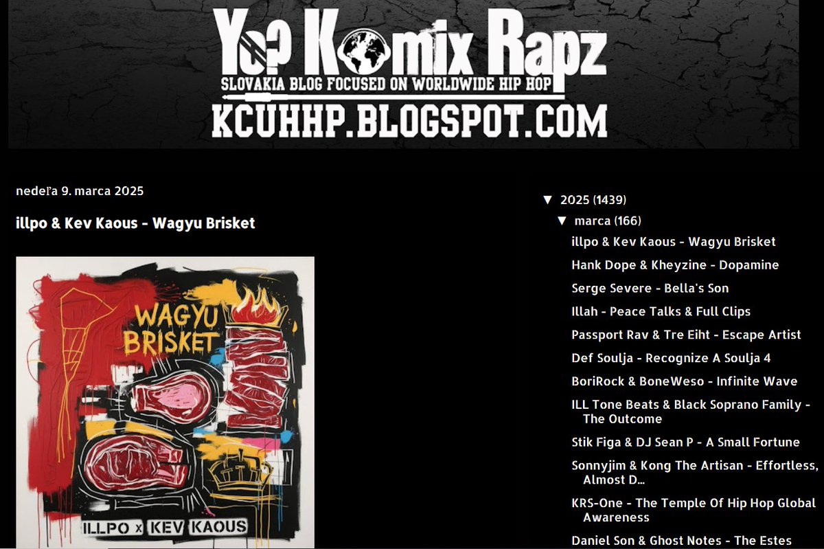 New Album
illpo &amp; Kev Kaous - Wagyu Brisket kcuhhp.blogspot.com/2025/03/illpo-…