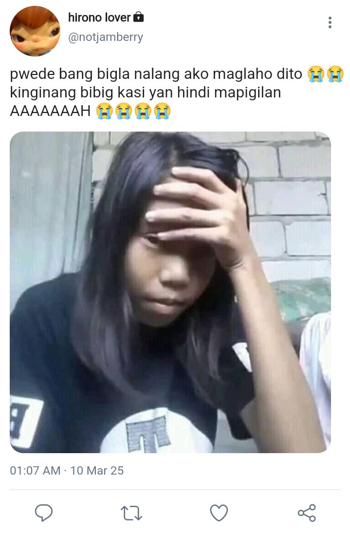 stevenkimpogi's tweet photo. ❥ — 59. 🤣😭😭 https://t.co/SyaGpC4k6x