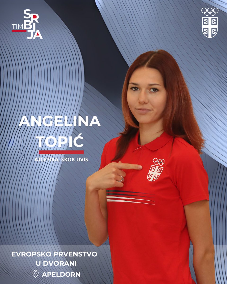 🥈 ANGELINA TOPIĆ JE VICEŠAMPIONKA EVROPE! 

U finalu discipline skok uvis na Evropskom prvenstvu u dvorani, koje se održava u Apeldornu, naša mlada atletičarka Angelina Topić preskočila je 195 cm, što joj je donelo SREBRNO ODLIČJE!

Bravo Angelina, sve čestitke!!!! 💪🥈 🇷🇸