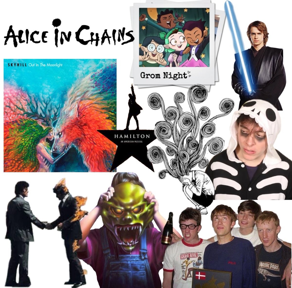 _KayLovesMusic_'s tweet image. A long overdue updated intro:
Hiya I'm Kaylee! Or Kai either works with me, I like alot of stuff (as you see below) I think I'm mostly known for being on Nsp, Game Grumps and Gorillaz twt
Anyways here's stuff I fw and my strawpage, let's be mutuals!!
kayleelovesmusic.straw.page