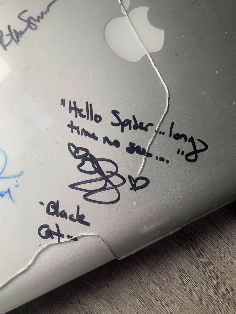 terryleelife's tweet image. Thanks again! @ericalindbeck It was nice meeting you! #SpiderMan2PS5 #SpideySquad