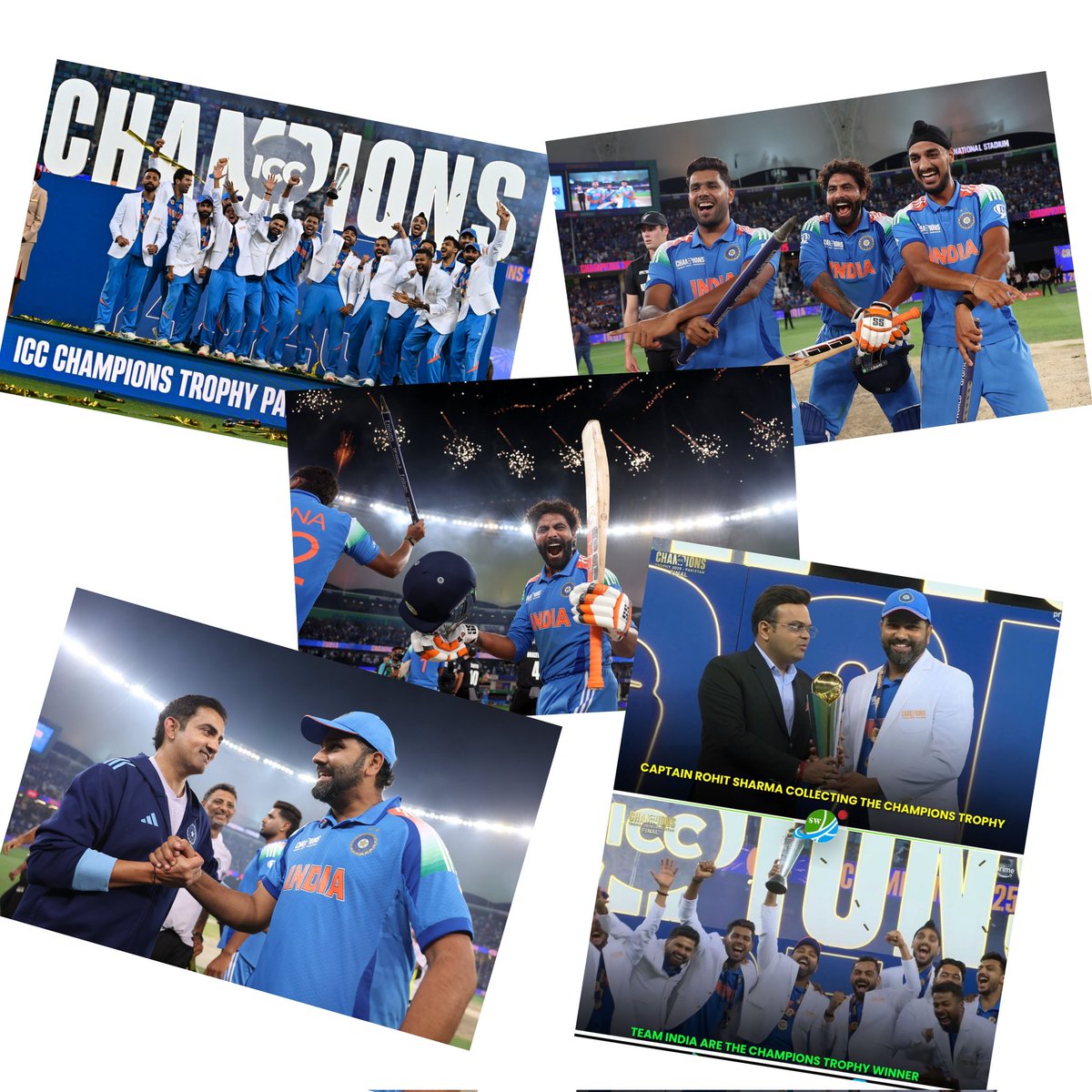 #ChampionsTrophy2025
ये जीत शानदार है, दमदार है, धमाकेदार है !
🇮🇳🏆🇮🇳