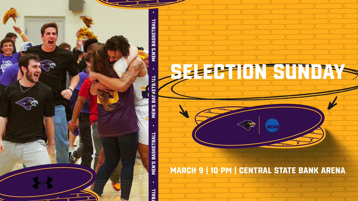 Montevallo Men's Basketball (@montevallombb) on Twitter photo SELECTION SUNDAY โผ๏ธ
Join us inside Central State Bank Arena for the <a href="/NCAADII/">NCAA Division II</a> selection show watch party at 10 p.m. ๐
You can also watch live on ncaa.com
#TogetherWeRise SELECTION SUNDAY โผ๏ธ
Join us inside Central State Bank Arena for the <a href="/NCAADII/">NCAA Division II</a> selection show watch party at 10 p.m. ๐
You can also watch live on ncaa.com
#TogetherWeRise