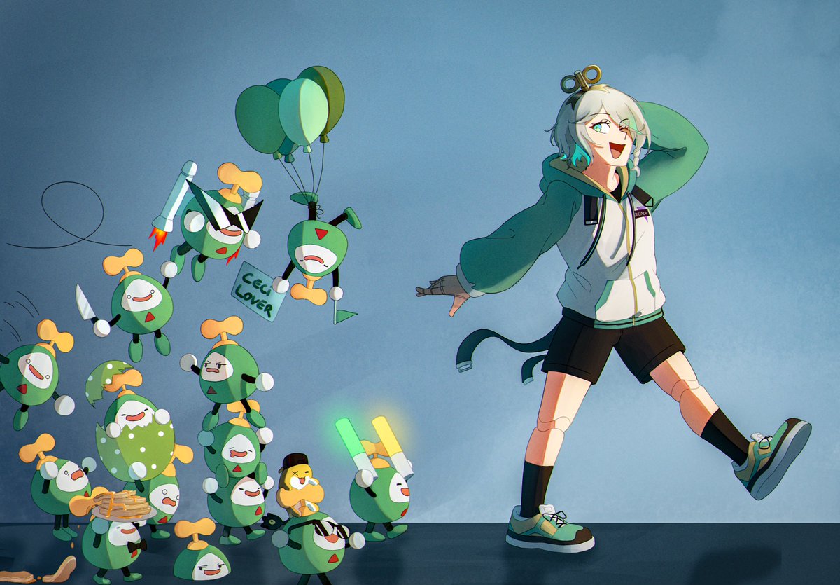 IMKO_0's tweet image. Wherever Cecilia goes, Otomo will be there to support her !!!
#Immergination #hololivefesEXPO25