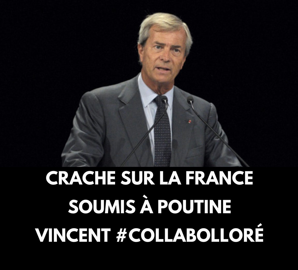 VolodimirZelen1's tweet image. 🤐 Les amis, il faut qu&apos;on parle de l&apos;éléphant dans la pièce : alors que Poutine menace directement la France, Vincent Bolloré utilise ses médias pour soutenir la Russie. On a JAMAIS eu de média aussi puissant au service d&apos;une puissance hostile. Parlons de Vincent Collabolloré
