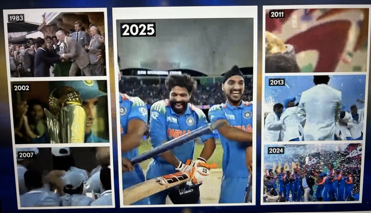 aartiitis's tweet photo. Champions once again🇮🇳!!! 😇🥳🫡
#ChampionsTrophy2025 #INDvNZ https://t.co/Pf2Rp0DH1R
