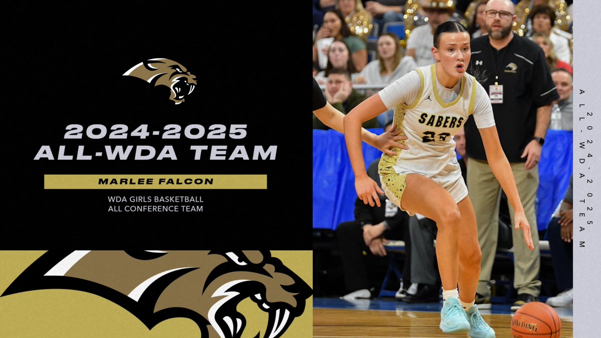 Congratulations to <a href="/FalconMarlee/">Marlee Falcon</a>  on being selected to the 2024-2025 All-WDA team. #CreatingOurLegacy #SabersPride