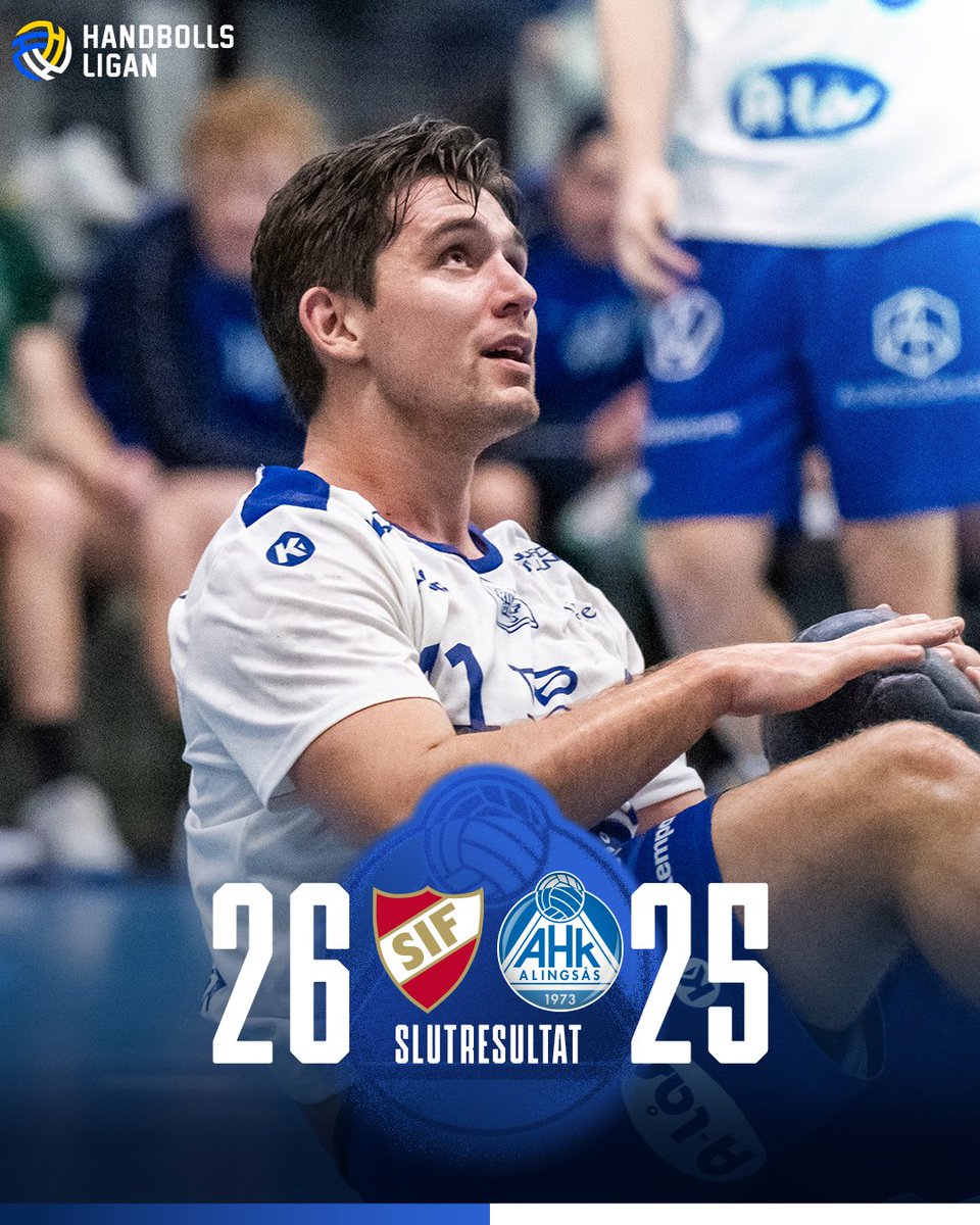 ❌Ödesdiger förlust i Märsta. 

Herrlaget förlorar med uddamålet borta mot Skånela. Därmed står det klart att AHK:s herrar missar SM-slutspel för första gången sedan 2007. 

#alingsås #alingsåshk #ahk1973 #handboll