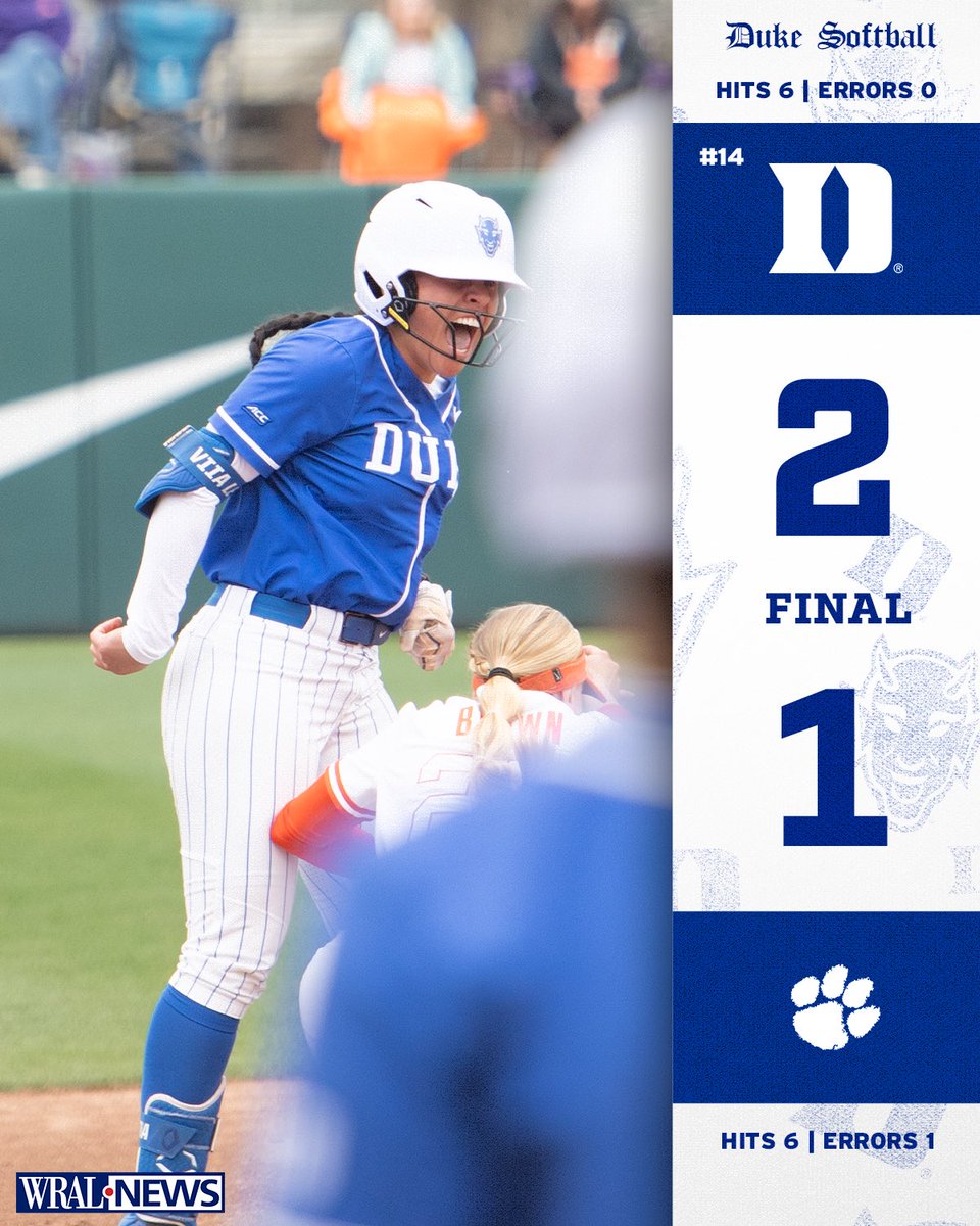 BLUE DEVILS WIN!!!

First ACC series win of the season! ✅

#ELEV8TE