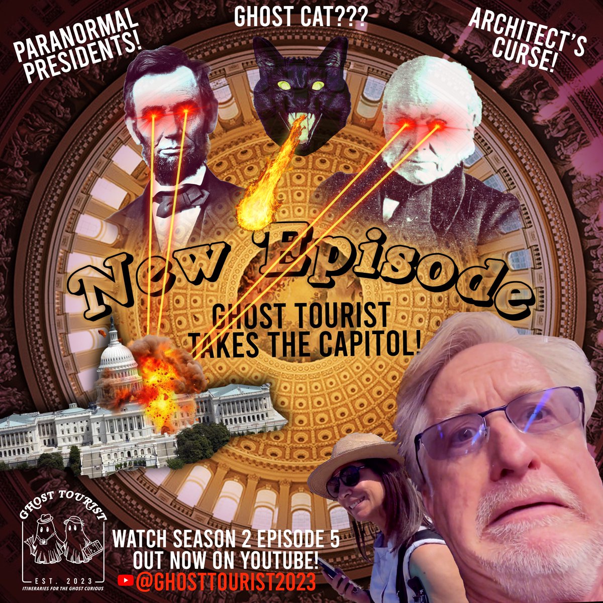 Paranormal presidents, architectural curses, spectral feline entities, the ghost of our crumbling democracy...is the nation's capital one of the most HAUNTED cities in America??? 
youtu.be/K0grxDSgjKI