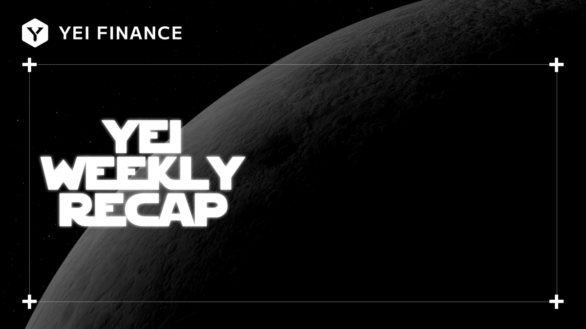 Weekly Recap (250303 - 250309)

💫💫💫 Yei Finance Highlights
> Binance x Yei
Our <a href="/BinanceWallet/">Binance Wallet</a> x SEI DeFi Season Campaign is now live! Hurry up to participate for a chance to win +1.3M in rewards!

> Weekly Incentives
Another week of the highest APYs in the space for you to