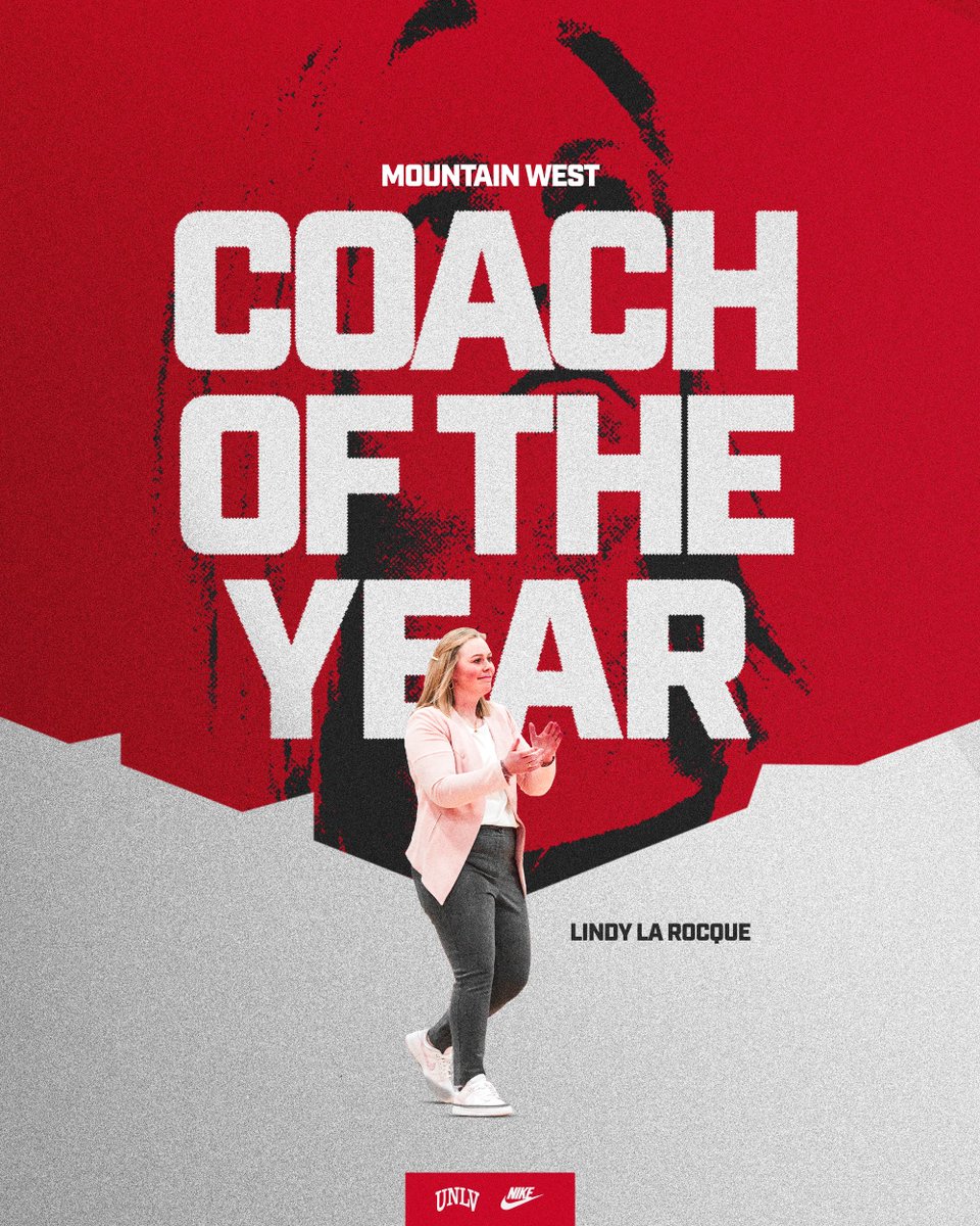 YOUR 2024-25 MOUNTAIN WEST COACH OF THE YEAR … THE ONE AND ONLY … LINDY LA ROCQUE!!! 👸