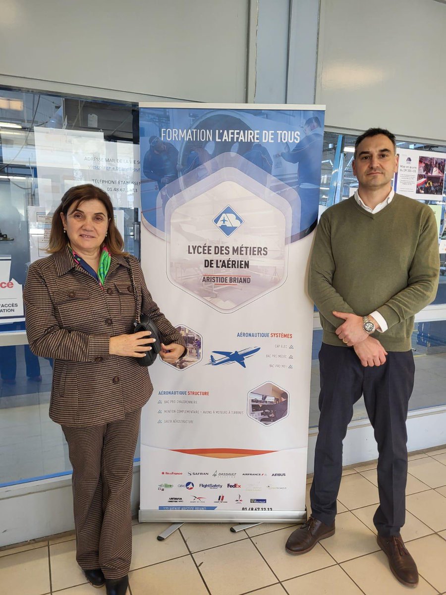 Finaliza la visita preparatoria a centros franceses de formación de personas adultas dentro del Proyecto #ErasmusPlus KA122 coordinado <a href="/USIE_inspeccion/">USIE</a> Del 24 al 28/03 tres inspectores españoles visitarán los centros para conocer su funcionamiento e inserción laboral y académica