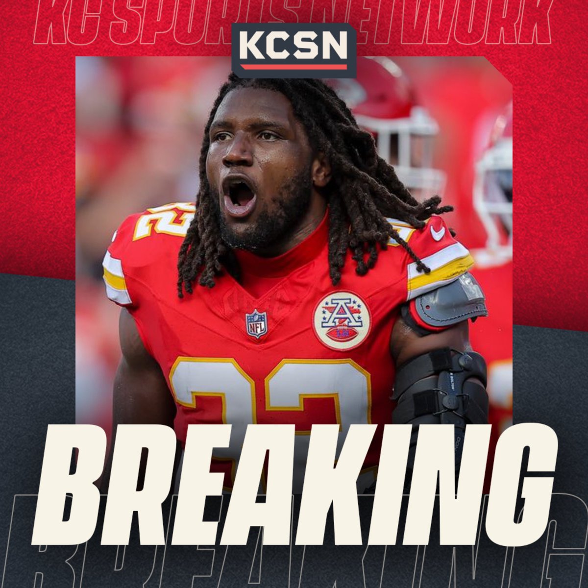 KC Sports Network (@kcsportsnetwork) on Twitter photo BREAKING: The #Chiefs are re-signing LB Nick Bolton to a 3-year, $45M deal with $30M fully guaranteed, per <a href="/RapSheet/">Ian Rapoport</a>.
#KCSN | #ChiefsKingdom BREAKING: The #Chiefs are re-signing LB Nick Bolton to a 3-year, $45M deal with $30M fully guaranteed, per <a href="/RapSheet/">Ian Rapoport</a>.
#KCSN | #ChiefsKingdom