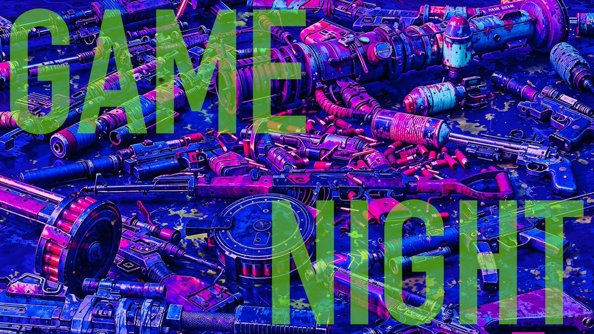 BaconsGameNight's tweet photo. Game Night! - 7 days to die, hope we have enough weapons for the horde https://t.co/Yk6Yf3OZAv