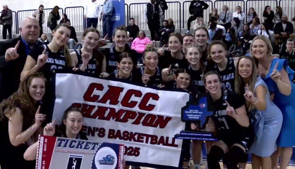 🏆 <a href="/HolyFamily_WBB/">Holy Family Women’s Basketball</a> has captured its first <a href="/CACC01/">Central Atlantic Collegiate Conference</a> Championship since 2015 🏆