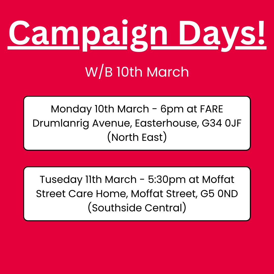 StrathLabclub's tweet image. We'll be out campaigning for our by-election candidates Debbie Duffy and @saminasouthside this week!