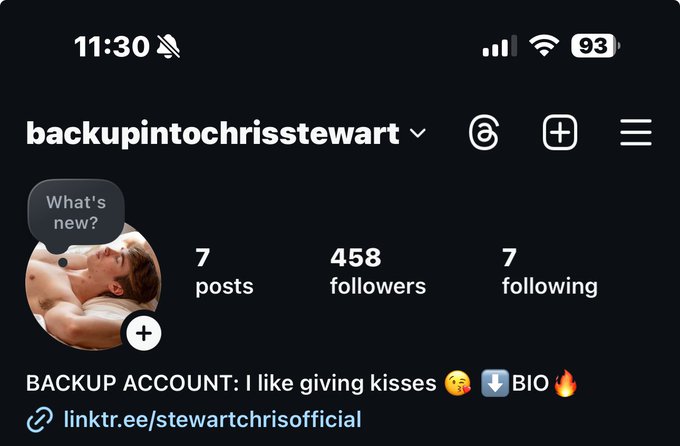 Watch Chris Stewart's leaked NSFW photo on TwXstars