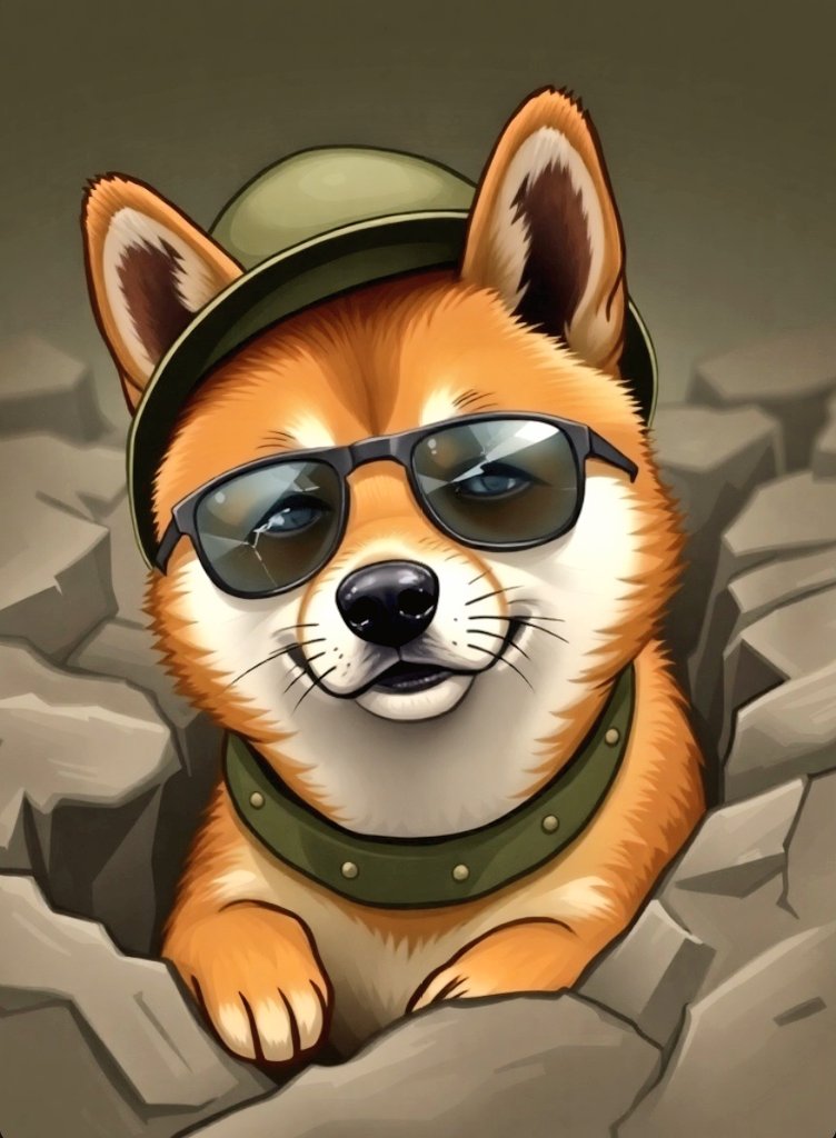 It's been a tough day Doge fam, but we hodl on 💪🪖💯