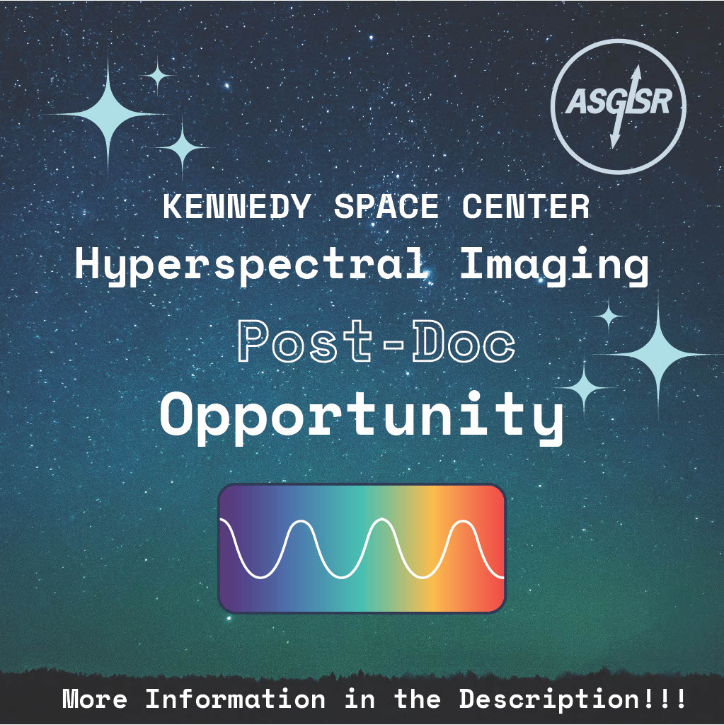 ASGSR Students (@asgsrstudents) on Twitter photo New KSC Post Doc Opportunity! Check out the image description for more information. E-mail Bryan Onate @ bryan.g.ontae@nasa.gov by April 1st! New KSC Post Doc Opportunity! Check out the image description for more information. E-mail Bryan Onate @ bryan.g.ontae@nasa.gov by April 1st!