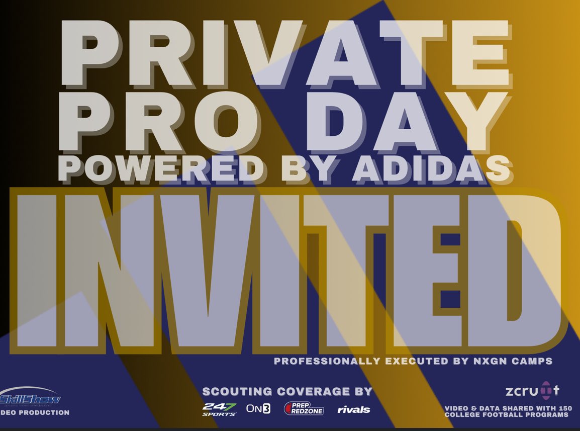 Lance Ciechanowski (@tater_ski) on Twitter photo Blessed to receive and official invitation to the private parody by adidas <a href="/NxgnCamps/">NXGN Camps, Inc</a> <a href="/adidasFballUS/">adidas Football US</a> <a href="/ZcruitFootball/">Zcruit: by @Ver_Athletics</a> <a href="/SkillShow/">SkillShow</a> <a href="/coach_Big_Homie/">Amal Scott</a> <a href="/bruce_bible/">Bruce Bible</a> <a href="/GregBiggins/">Greg Biggins</a> <a href="/BrandonHuffman/">Brandon Huffman</a> Blessed to receive and official invitation to the private parody by adidas <a href="/NxgnCamps/">NXGN Camps, Inc</a> <a href="/adidasFballUS/">adidas Football US</a> <a href="/ZcruitFootball/">Zcruit: by @Ver_Athletics</a> <a href="/SkillShow/">SkillShow</a> <a href="/coach_Big_Homie/">Amal Scott</a> <a href="/bruce_bible/">Bruce Bible</a> <a href="/GregBiggins/">Greg Biggins</a> <a href="/BrandonHuffman/">Brandon Huffman</a>