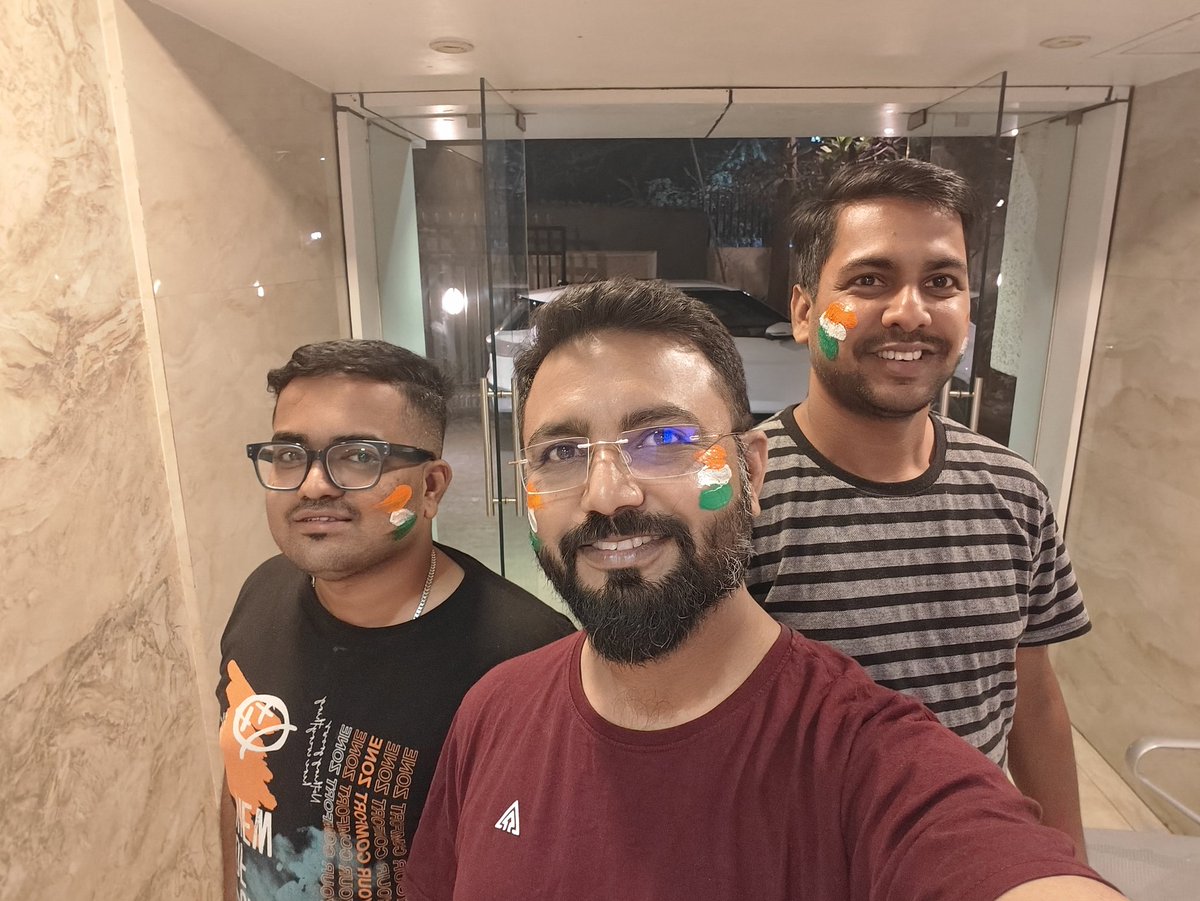 ANIMESHVANDANA's tweet photo. Congratulations 🙌🏻 
We are champion of the champions trophy 🏆 
Well played Team India 🇮🇳 
Jai Hind 🫡 

Celebrate #TeamIndia's victory  #ChampionsTrophy2025 #INDvsNZ #India https://t.co/43lw1vjmIE