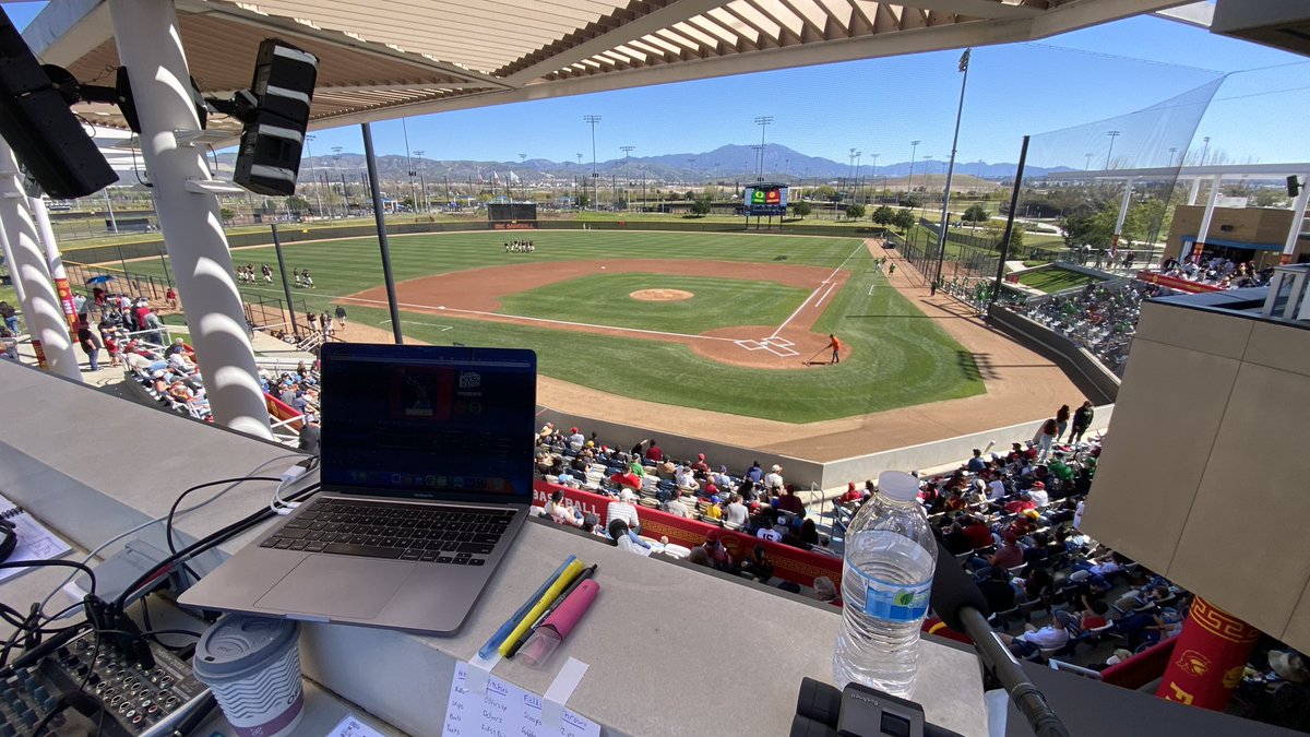 KXSC Sports (@thekxscsports) on Twitter photo One more in the opening Big Ten weekend! βΎοΈ
<a href="/USC_Baseball/">USC Baseball</a> looks for its first conference win against #10 <a href="/OregonBaseball/">Oregon Duck Baseball</a> after losses Friday and Saturday.
βπ»π π¦
π: Great Park Stadium
β°: 12:00 PM Pacific
ποΈ: <a href="/JackSmithPxP/">Jack Smith π</a> & @MJNewsom7
π»: mixcloud.com/live/kxscradio/ One more in the opening Big Ten weekend! βΎοΈ
<a href="/USC_Baseball/">USC Baseball</a> looks for its first conference win against #10 <a href="/OregonBaseball/">Oregon Duck Baseball</a> after losses Friday and Saturday.
βπ»π π¦
π: Great Park Stadium
β°: 12:00 PM Pacific
ποΈ: <a href="/JackSmithPxP/">Jack Smith π</a> & @MJNewsom7
π»: mixcloud.com/live/kxscradio/