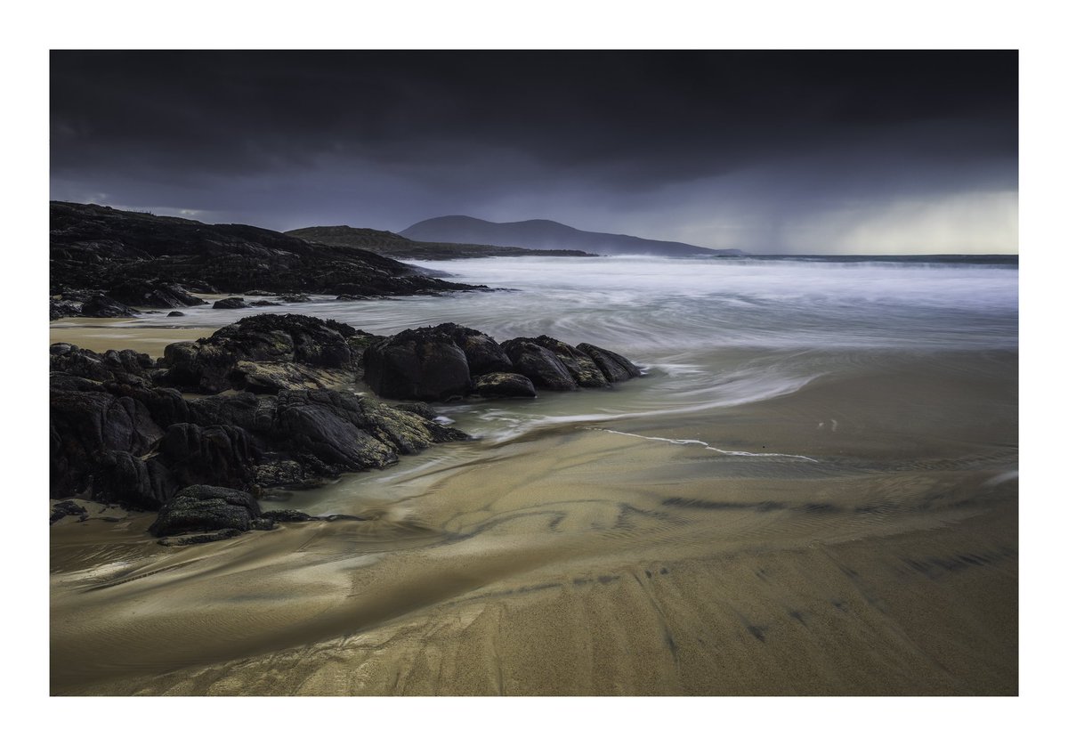 The storm is coming in. Nisabost, Isle of Harris #scotland