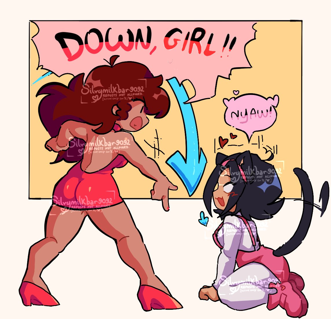 needed to do the whole roundabout of the meme versions :3c #fnf #fridaynightfunkin #fnfgf #gffnf #nenefnf #fnfnene #picosschool