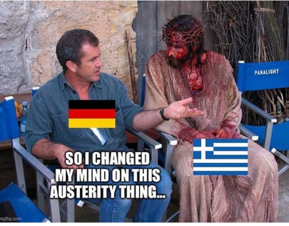 Kuppy (@hkuppy) on Twitter photo One meme to rule the markets in 2025. Is Europe is gonna finally run it hot?? Did they realize that woke/climate/communism was a dead end�?
H/T β¦<a href="/agnostoxxx/">Le Shrubπ³π₯πΊπ¦</a>β© One meme to rule the markets in 2025. Is Europe is gonna finally run it hot?? Did they realize that woke/climate/communism was a dead endβ¦??
H/T β¦<a href="/agnostoxxx/">Le Shrubπ³π₯πΊπ¦</a>β©