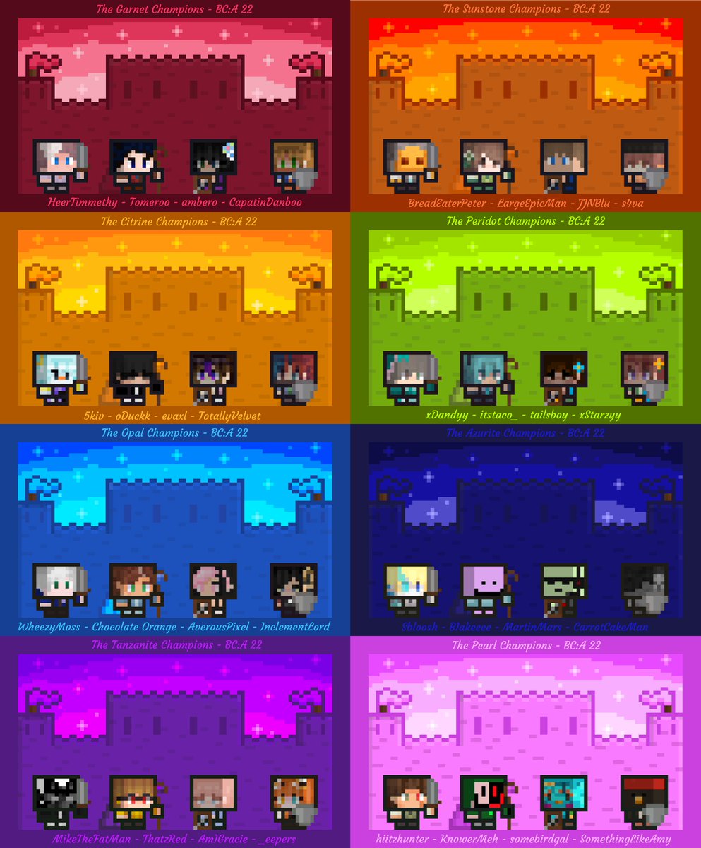 The teams for BC: Affinity 22 (our community event) have been revealed!  

Which team do you think will loot the crypts the best?