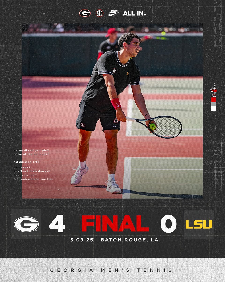 Georgia Tennis tweet media