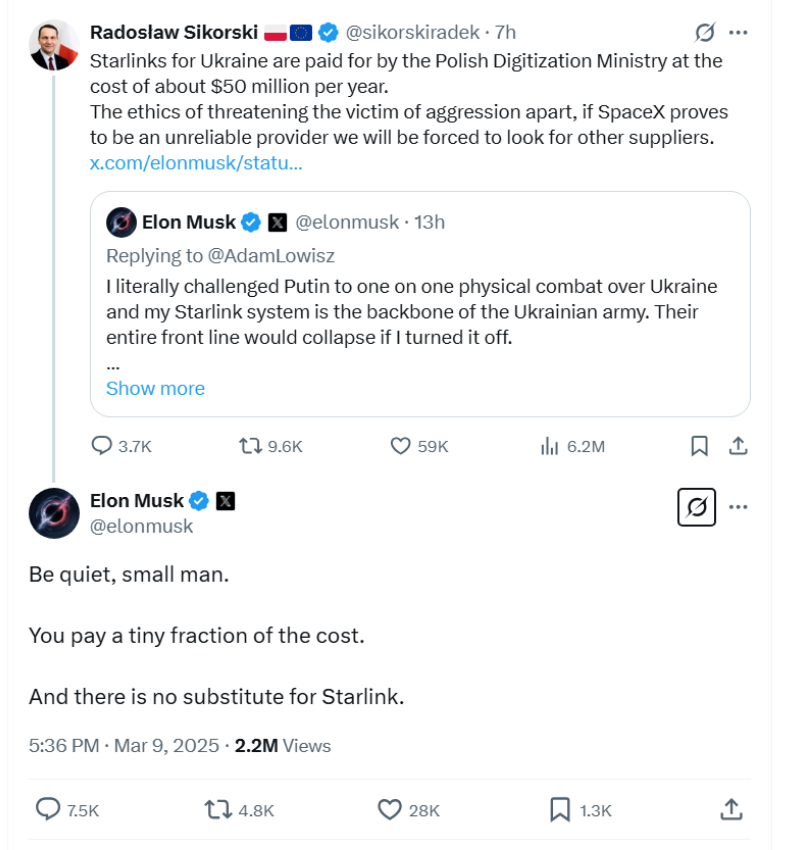 Make_1988's tweet image. Who do you think you are, @elonmusk?
You´re nothing but an illegal South African immigrant. A pathetic drug addict who thinks his money makes him the king of the world, when in the sober reality you are nothing but a damn joker. #BoycottTesla #BoycottStarlink #MuskIsArussianAsset