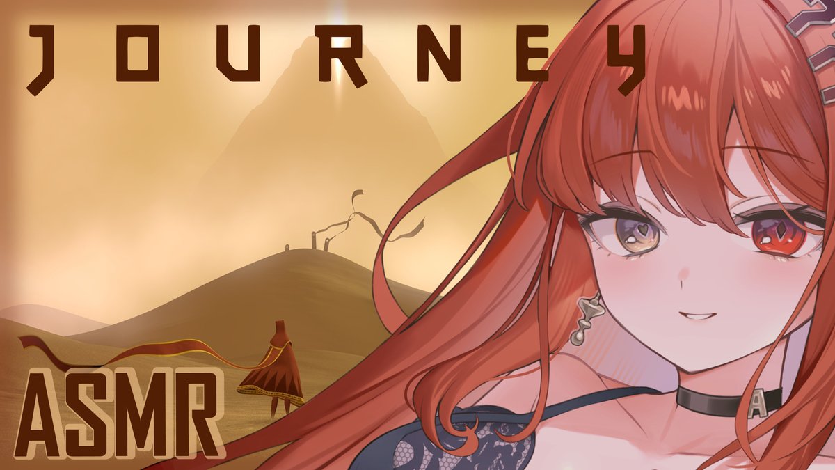 IN 1 HOUR at 6pm PST!

Trying out ASMR gaming with a new...Journey!