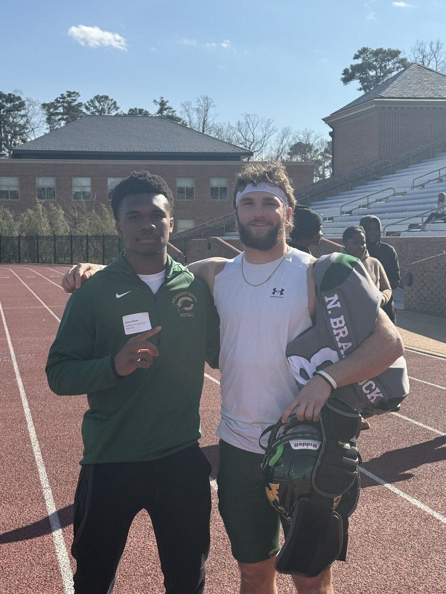 Had a great time at William and Mary learning more about the program. Thanks for having me out! Can’t wait to be back on campus!
<a href="/CoachMikeLondon/">Mike London Sr. ⚔️</a> <a href="/CoachB_Randall/">Coach Bryan Randall</a> <a href="/DLRunStoppers/">Keenan Carter Sr.</a> <a href="/q_silva3/">Quin Silva</a> <a href="/CoachQuick_/">𝙲𝚘𝚊𝚌𝚑 𝚀𝚞𝚒𝚌𝚔 @ ʙɪɢ Cᴀʀʀᴏʟʟ</a>