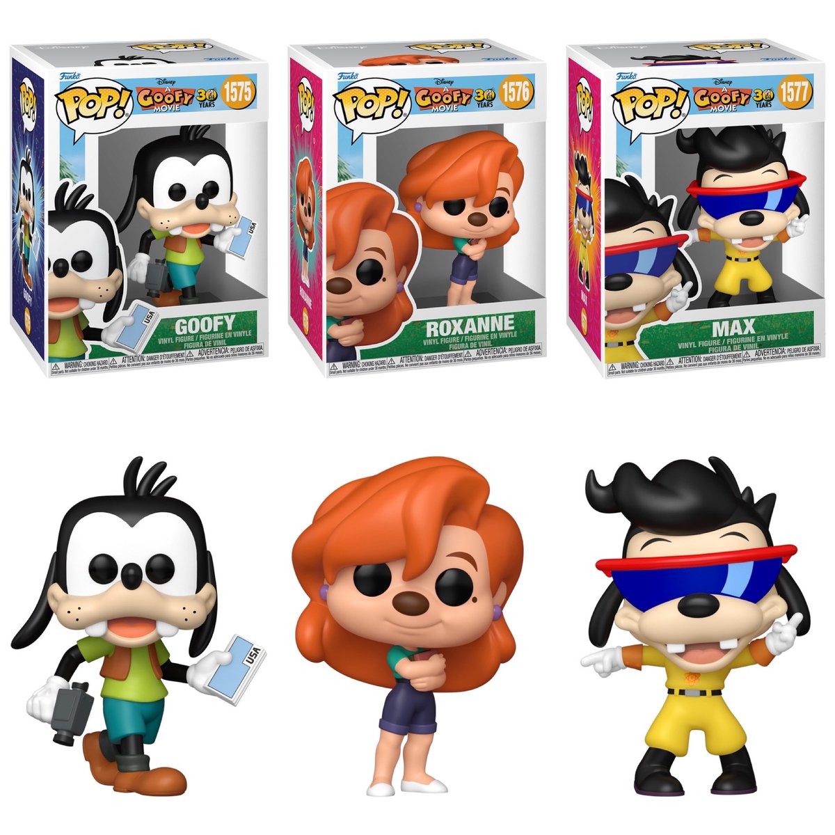 DisTrackers's tweet photo. Preorder Now: A Goofy Movie, Pocahontas, & Black Cauldron Pops at Amazon!
#Ad #Disney #AGoofyMovie #Pocahontas #BlackCauldron
.
https://t.co/sbtCtDTOt3
In order - Goofy, Roxanne, Max, Eilonwy, Taran, Pochantas, & Horned King.
.
#Funko #FunkoPop #FunkoPopVinyl #Pop #PopVinyl #Collectibles #Collectible #FunkoCollector #FunkoPops #Collector #Toy #Toys #DisTrackers