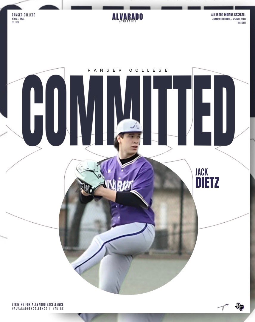 Congratulations to Jack on his commitment to Ranger College! What an awesome opportunity for a well deserving kid! We are extremely proud of you!
