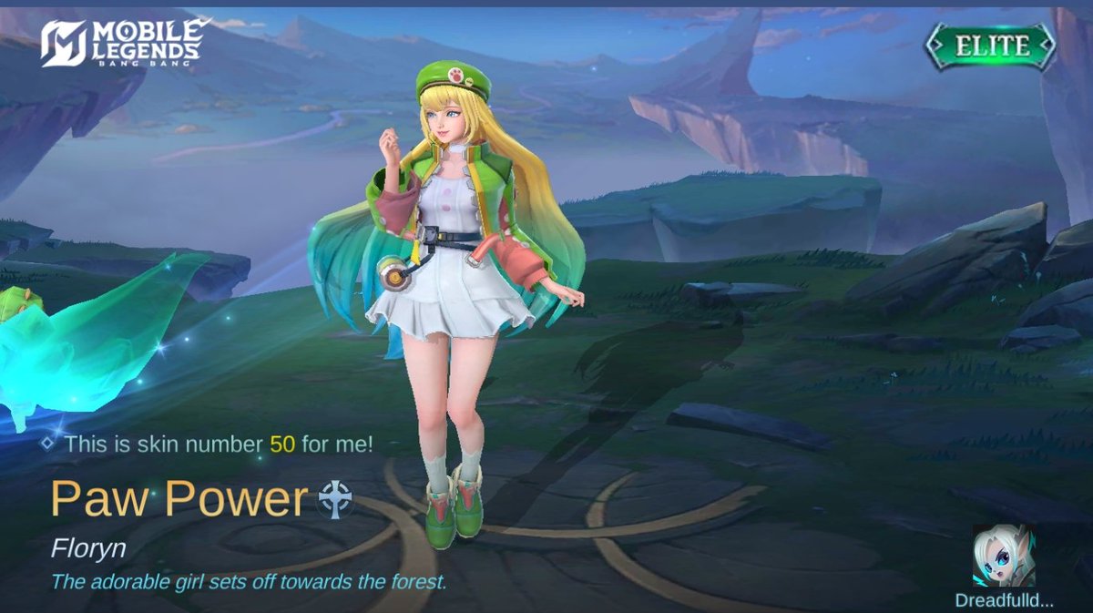 I just obtained a new skin Paw Power in Mobile Legends: Bang Bang! Let's face off against the world's best MOBA players together! 
r8qs.adj.st/appinvites?adj…