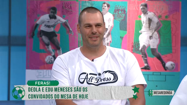 mesaredonda's tweet photo. CRIA DA ACADEMIA: Ex-goleiro do Palmeiras, @Deola22 é o nosso convidado de hoje! ⚽️👏

Mande suas perguntas com a hashtag #MesaRedonda 🤩 https://t.co/zge4mhqSqG