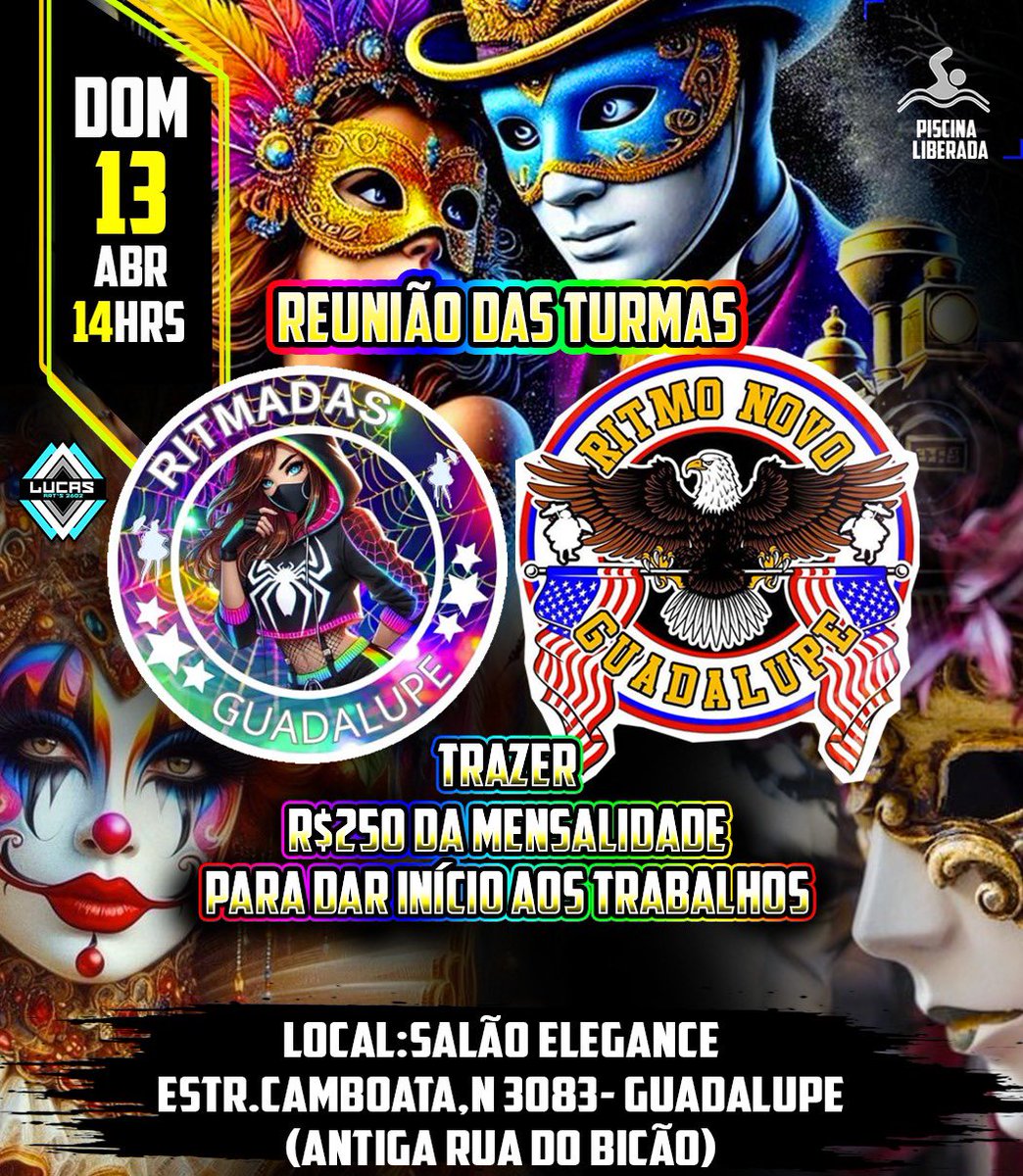 Ritmo novo &amp; Ritmadas Rumo aos 10 anos venha fazer parte da nossa família todos são bem vindos vagas abertas 🎭🎨