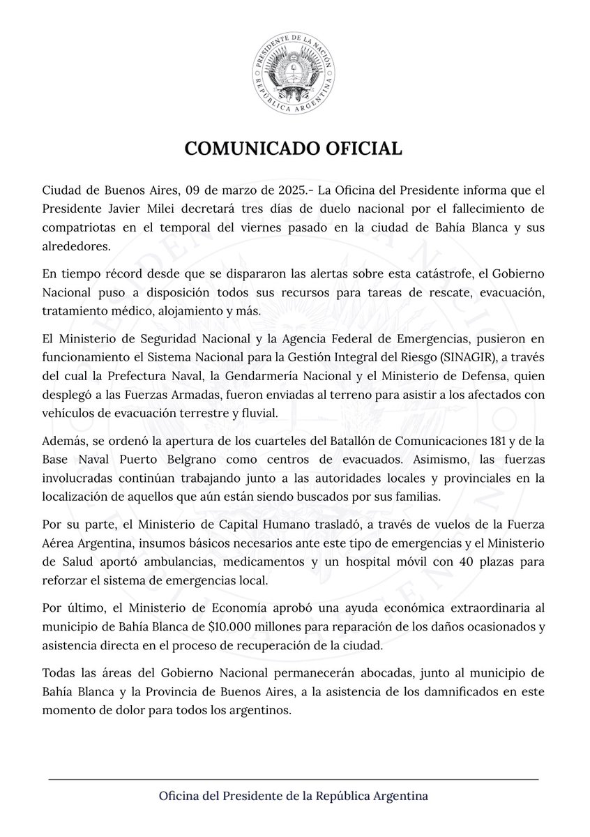 Oficina del Presidente (@oprargentina) on Twitter photo 