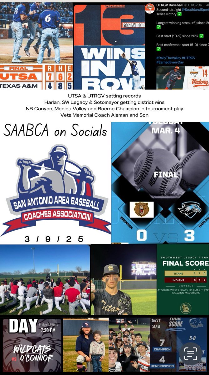 SAABCA (@sabaseballcoach) on Twitter photo 